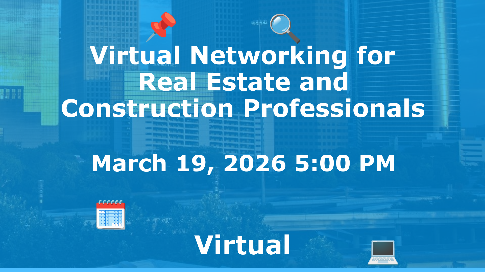 Virtual Networking for Real Estate and Construction Professionals event image
